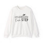 Celebrate Each Step Mental Health Crewneck Sweatshirt