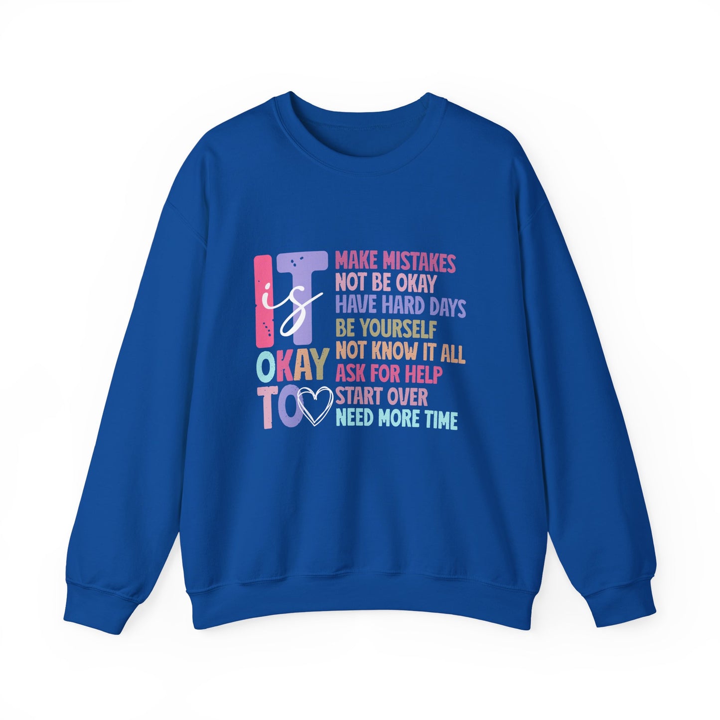 Inspirational Mental Health Crewneck Sweatshirt