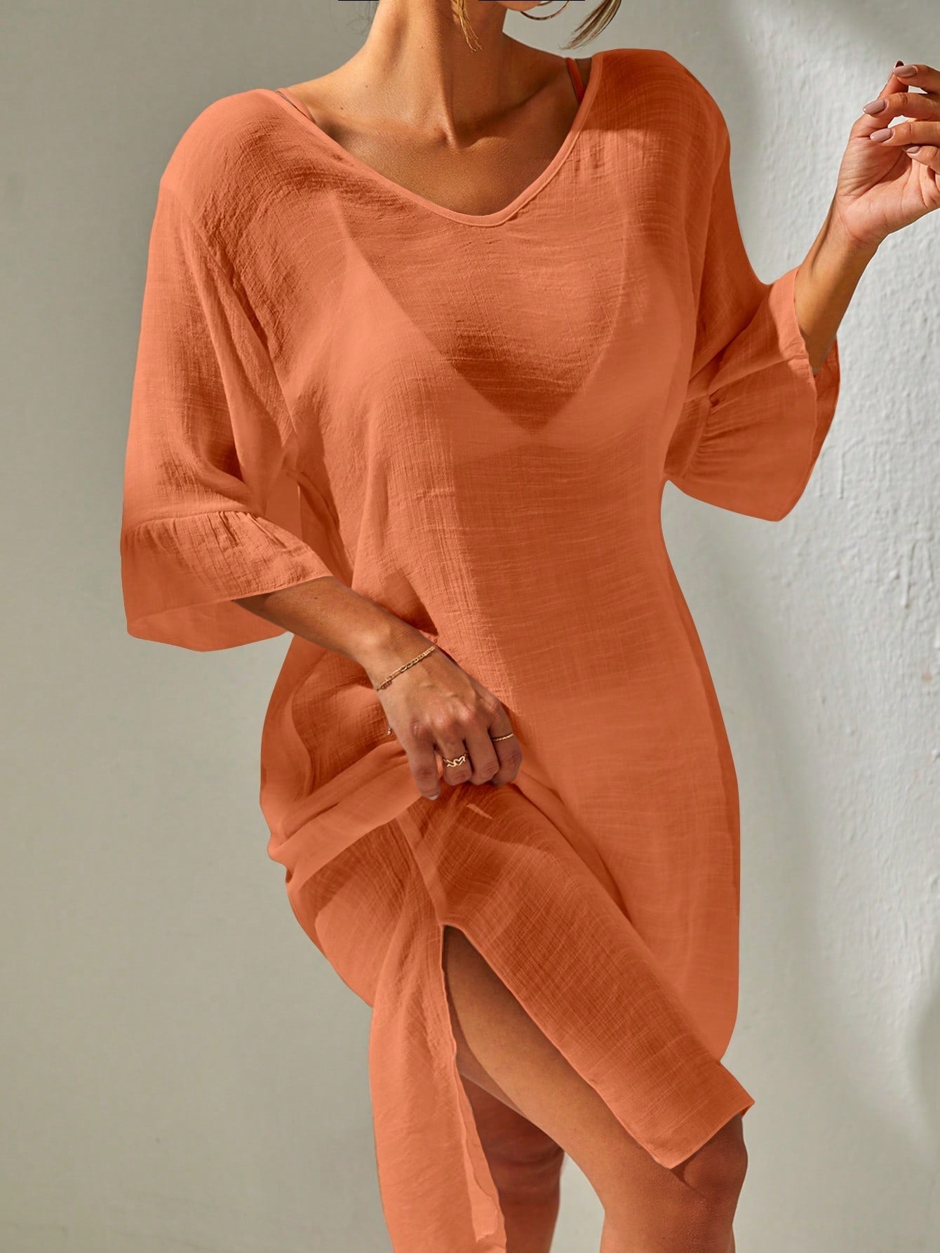 Sadie - Lightweight Beach Maxi Dress - Samberule
