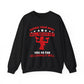 Hating Your Body Will Never Get You As Far As Loving It Will Gym Crewneck Sweatshirt