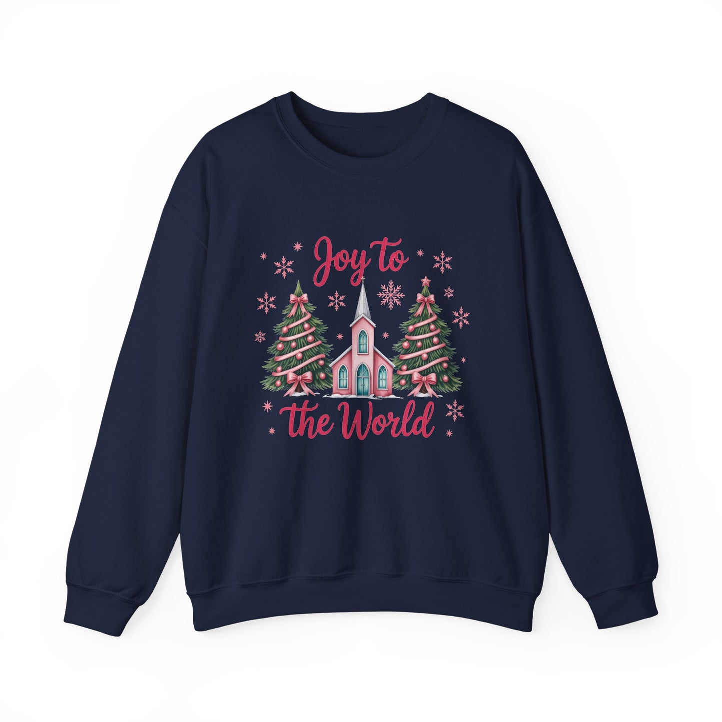Joy to the World Christmas Crewneck Sweatshirt