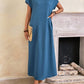 Stella - Casual Batwing Tunic Dress - Samberule
