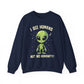 "I See Human But Not Humanity" Sarcasm Crewneck Sweatshirt