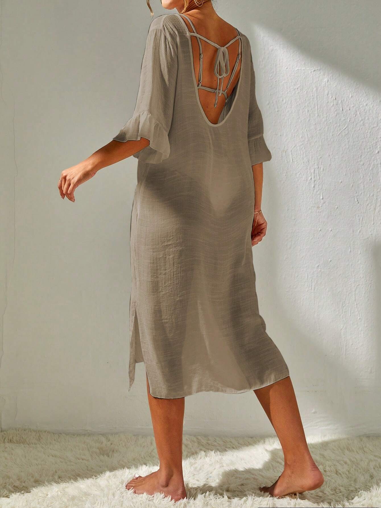 Sadie - Lightweight Beach Maxi Dress - Samberule