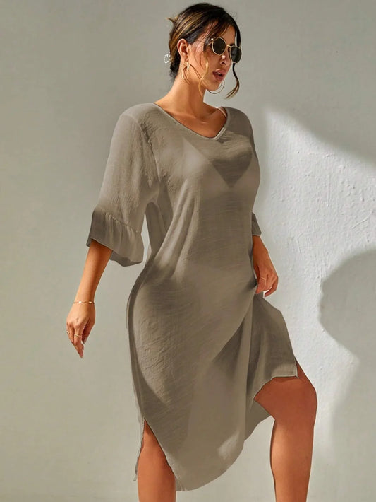 Sadie - Lightweight Beach Maxi Dress - Samberule