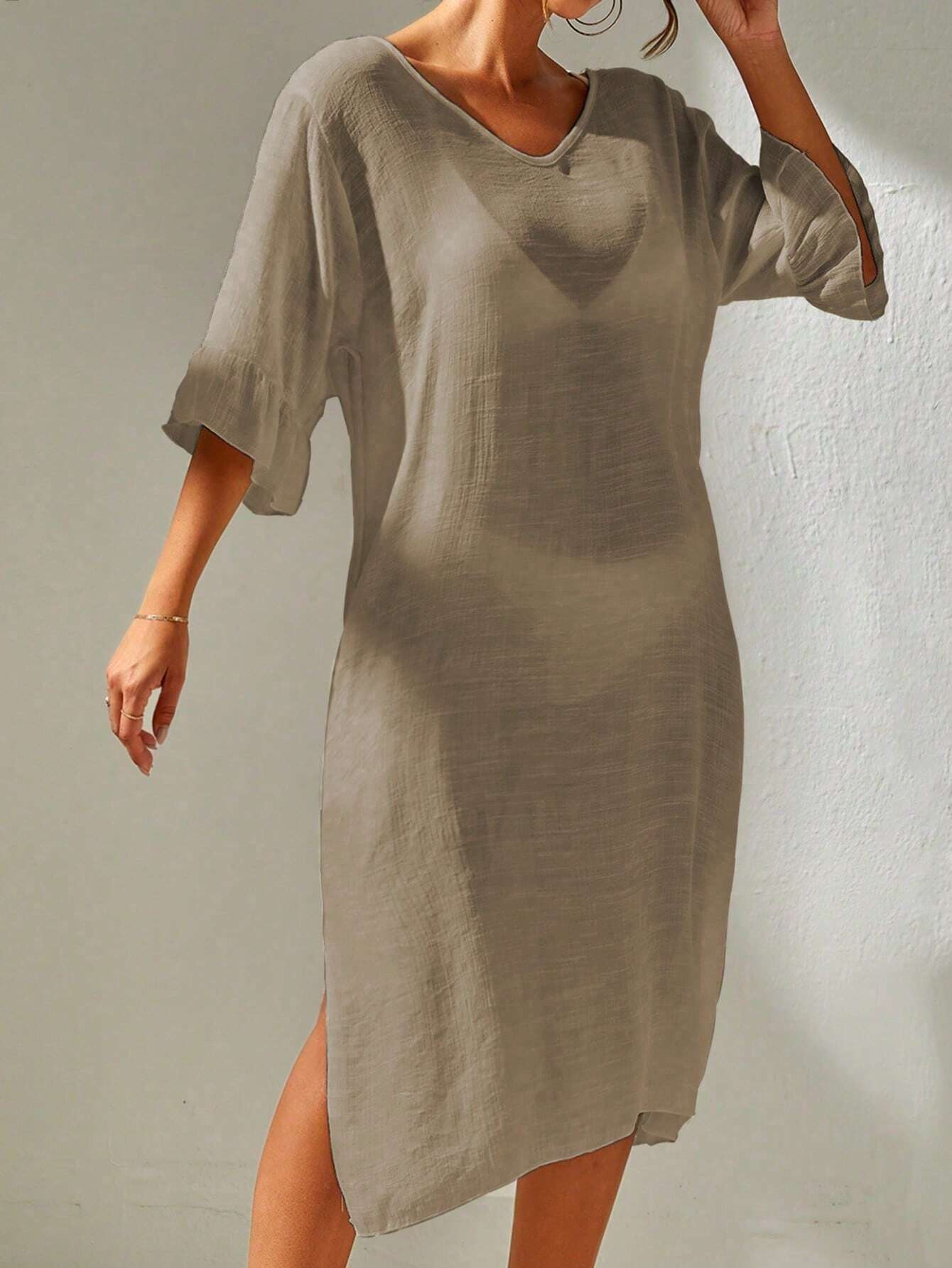 Sadie - Lightweight Beach Maxi Dress - Samberule
