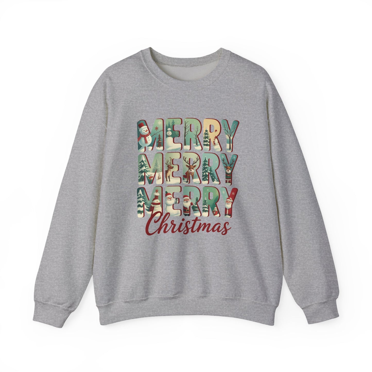 Merry Christmas Crewneck Sweatshirt