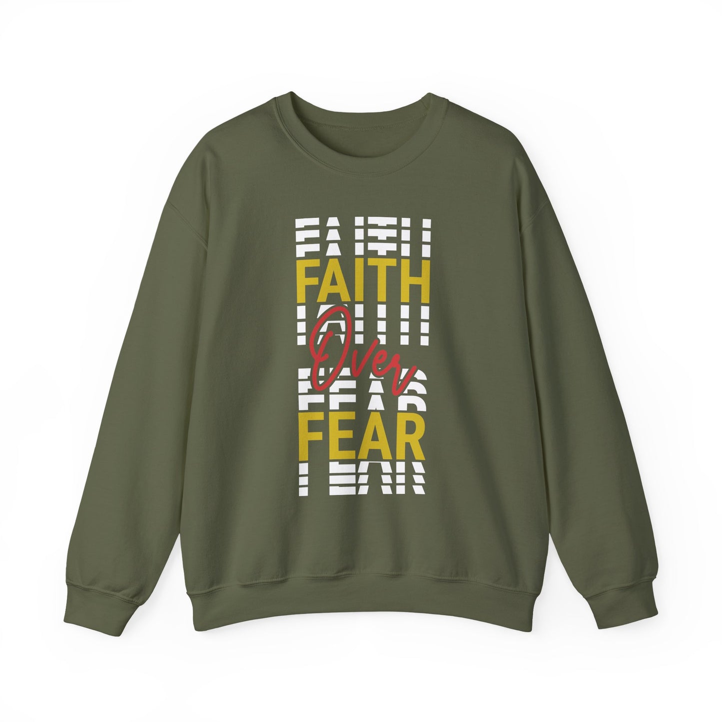 "Faith Over Fear" Faith Crewneck Sweatshirt