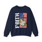 Inspired USA Faith Crewneck Sweatshirt