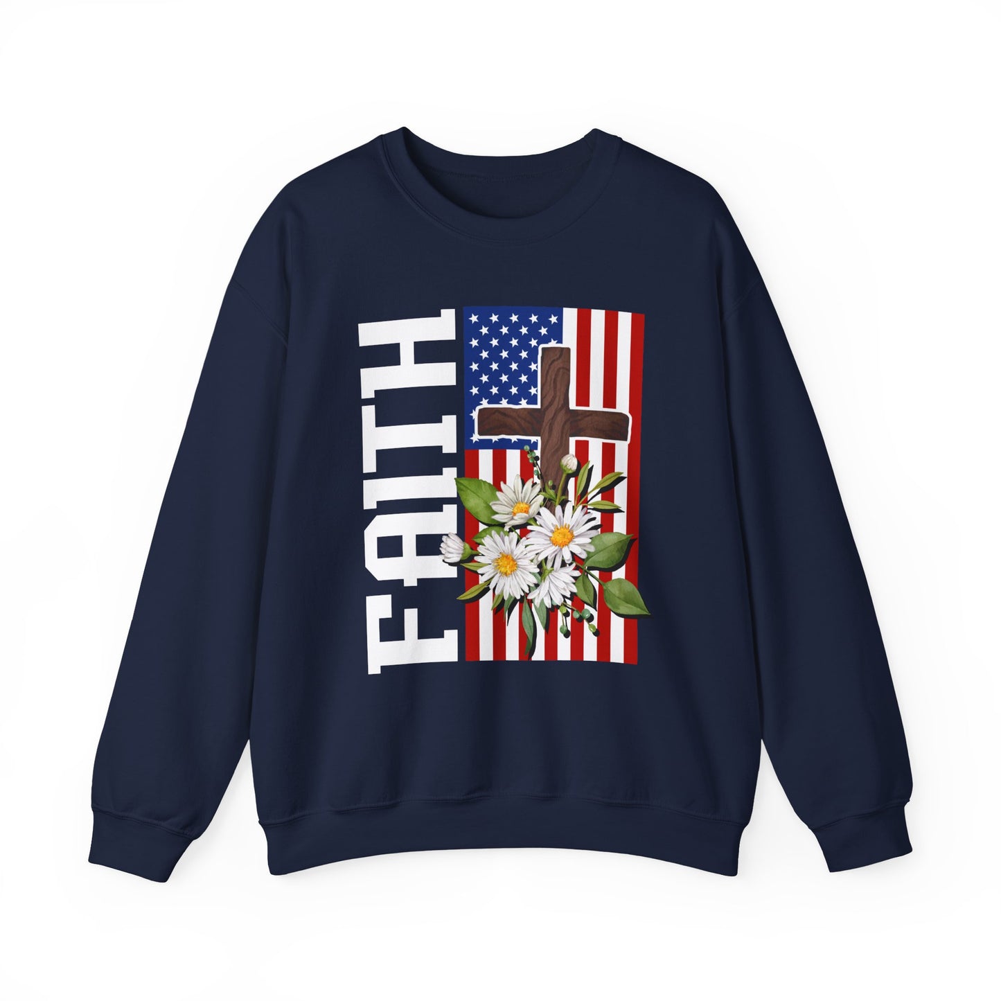 Inspired USA Faith Crewneck Sweatshirt