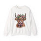 Festive Cow Christmas Crewneck Sweatshirt - Samberule