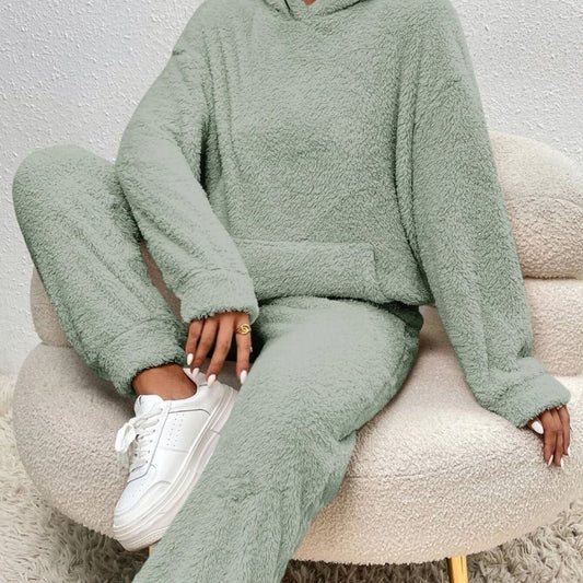 Alexa | Women’s Spring Cozy Hooded Lounge Set - Samberule