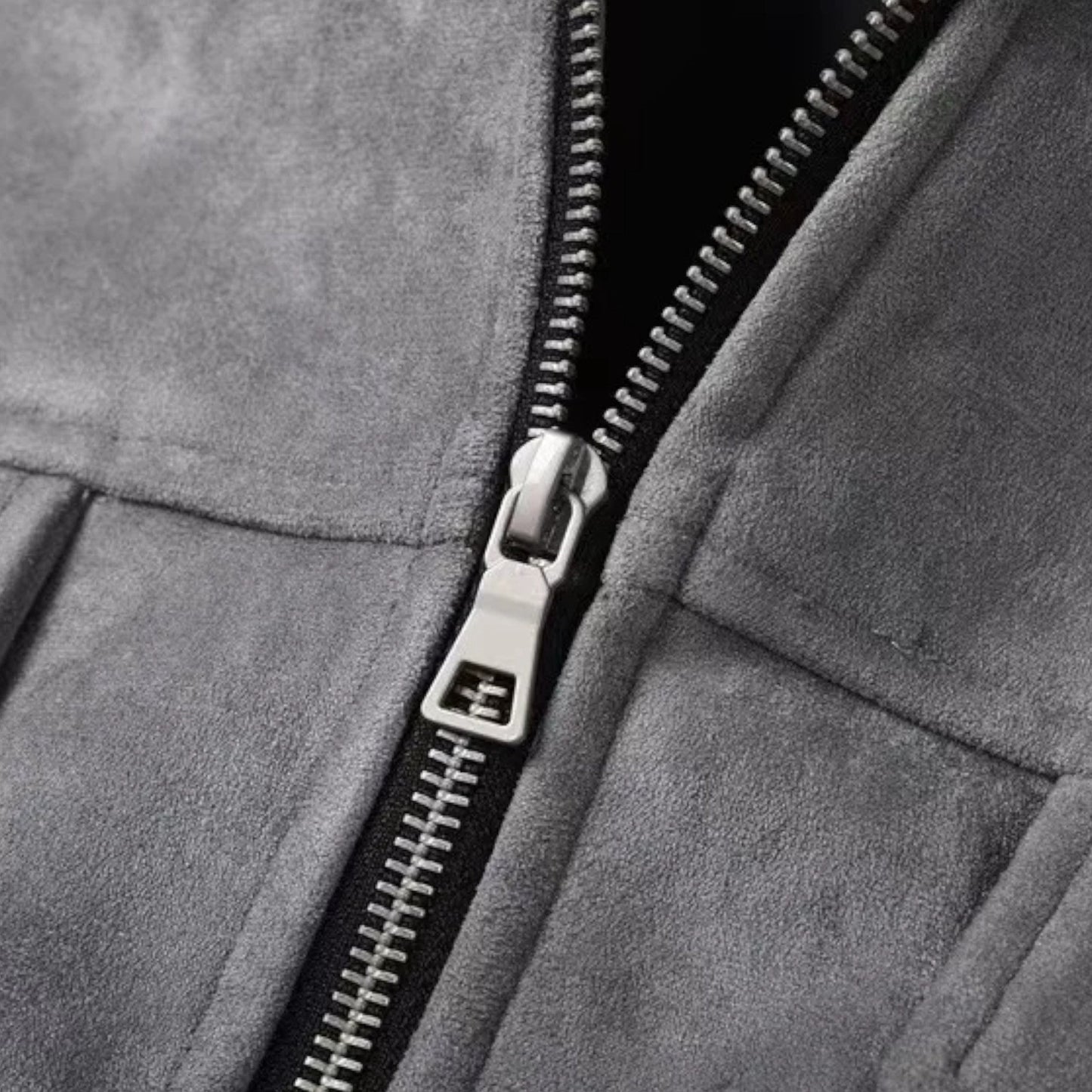 Men's Relaxed-Fit Suede Jacket