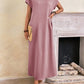 Stella - Casual Batwing Tunic Dress - Samberule