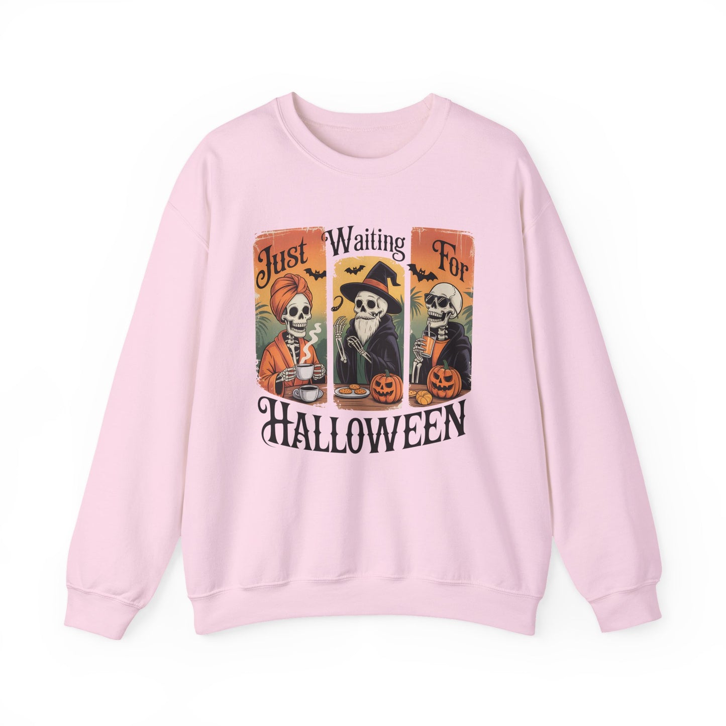 Just Waiting for Halloween Crewneck Sweatshirt - Samberule