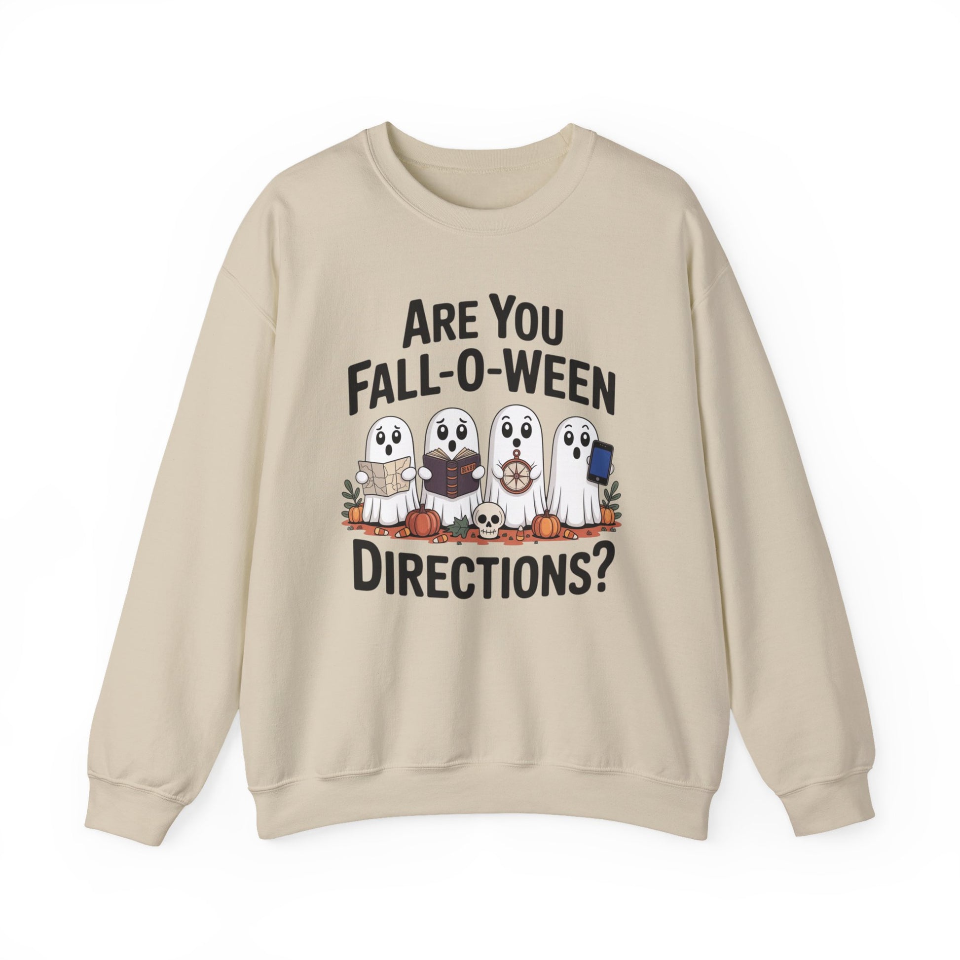 Are-You-Fall-o-ween-Directions Halloween Crewneck Sweatshirt - Samberule
