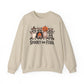 Spooky and Feral Halloween Crewneck Sweatshirt - Samberule