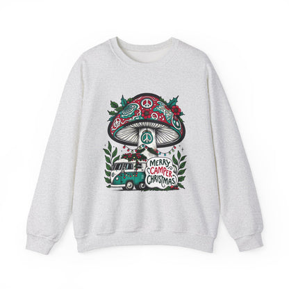 Merry Camper Christmas Crewneck Sweatshirt