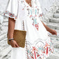 Harper - Plus Size Boho Style Midi Dress - Samberule