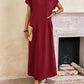 Stella - Casual Batwing Tunic Dress - Samberule