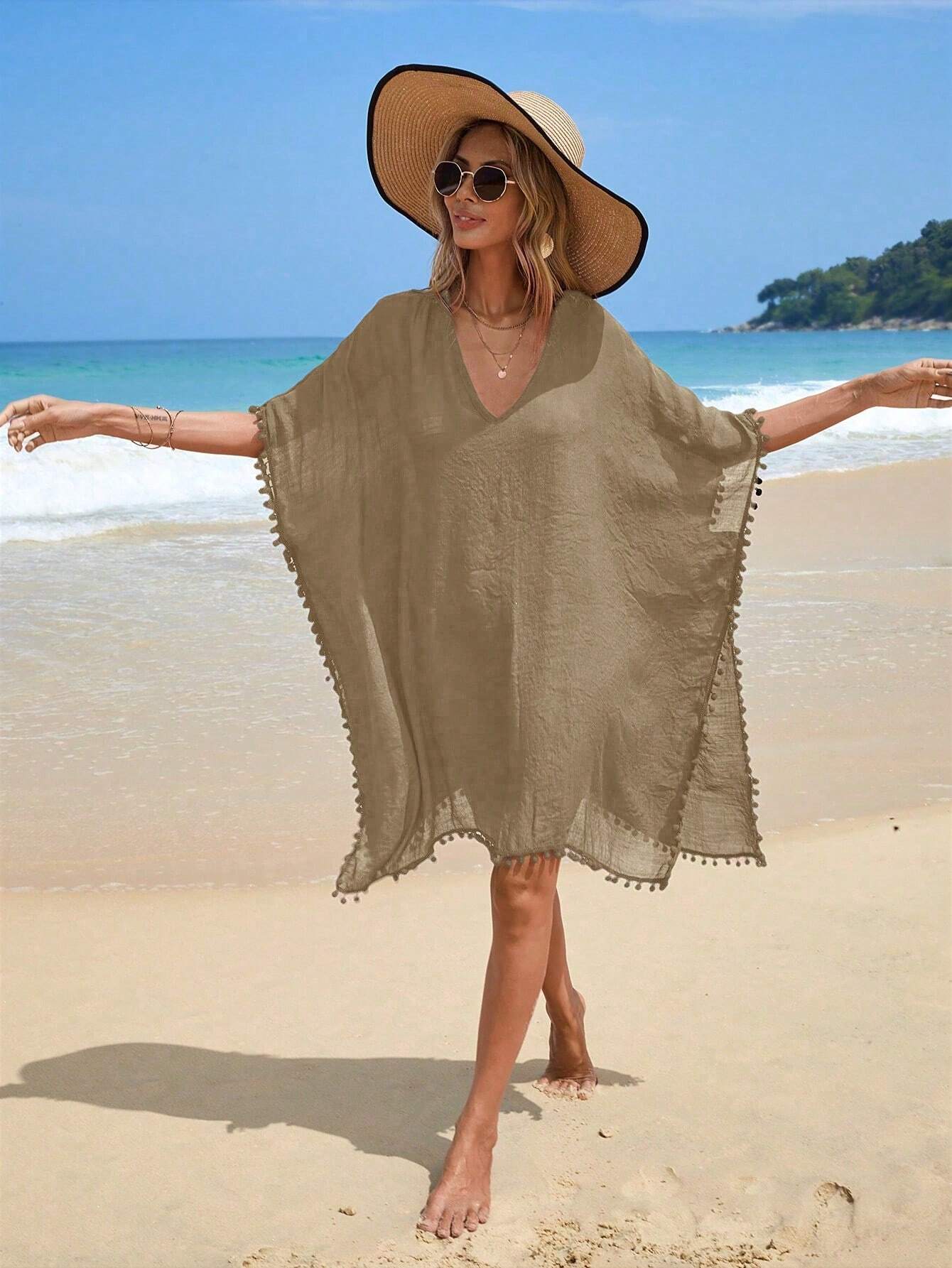Giulia - Lightweight Beach Cover Up - Samberule