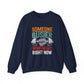 Someone Busier Working Out RightNow Gym Crewneck Sweatshirt