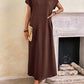 Stella - Casual Batwing Tunic Dress - Samberule