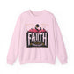 "Faith Can Move Mountains" Faith Crewneck Sweatshirt