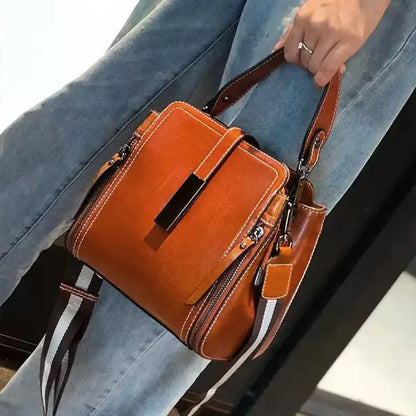 Cathy - Leather Crossbody Bag - Samberule