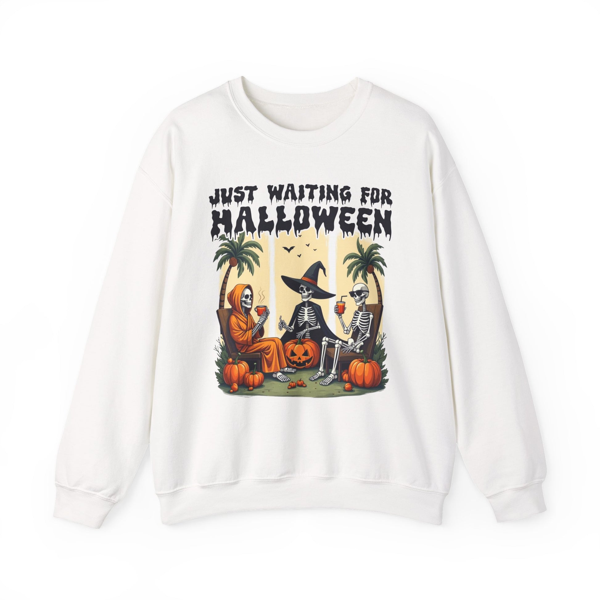 Just Waiting for Halloween Crewneck Sweatshirt - Samberule