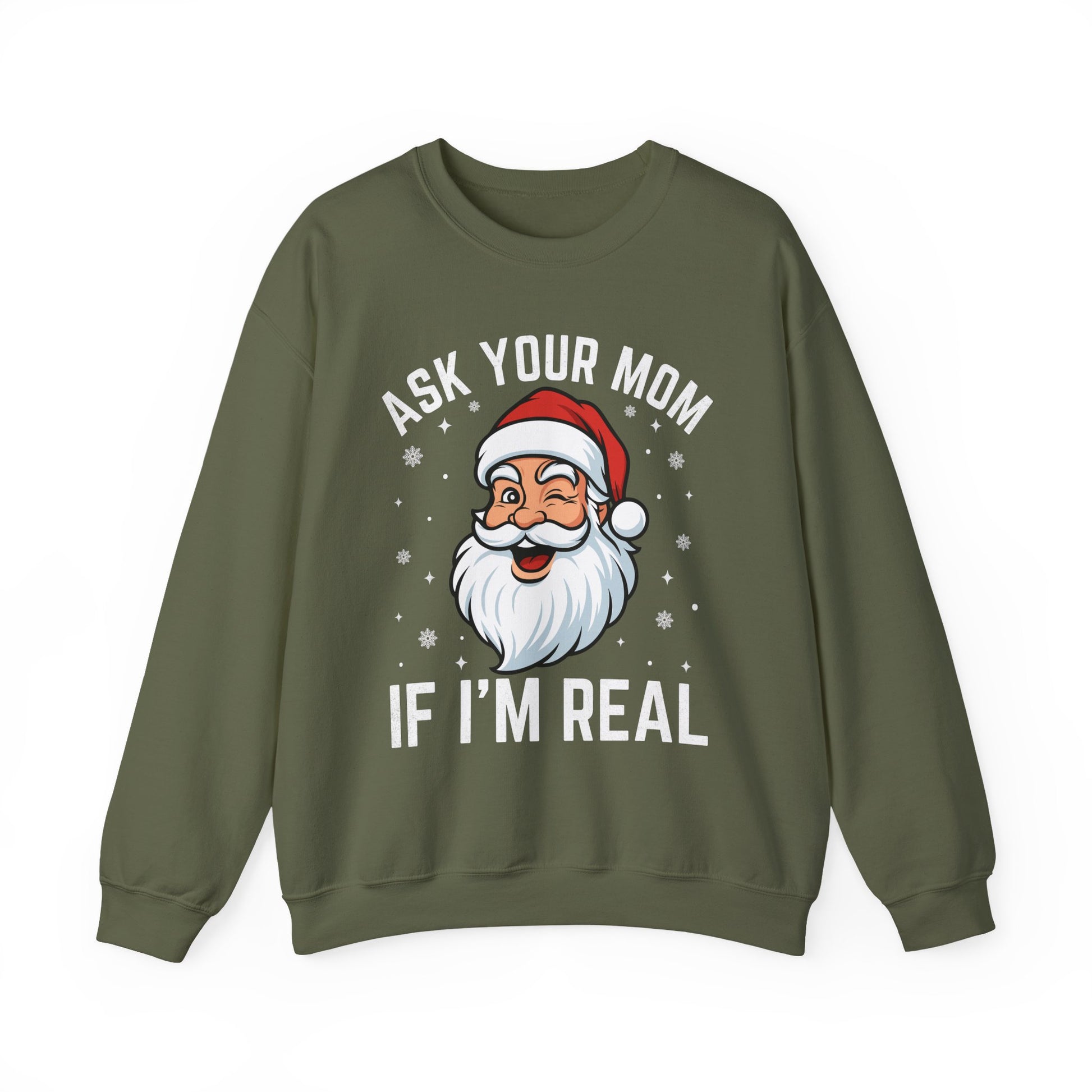 Santa Humor Christmas Crewneck Sweatshirt - Samberule