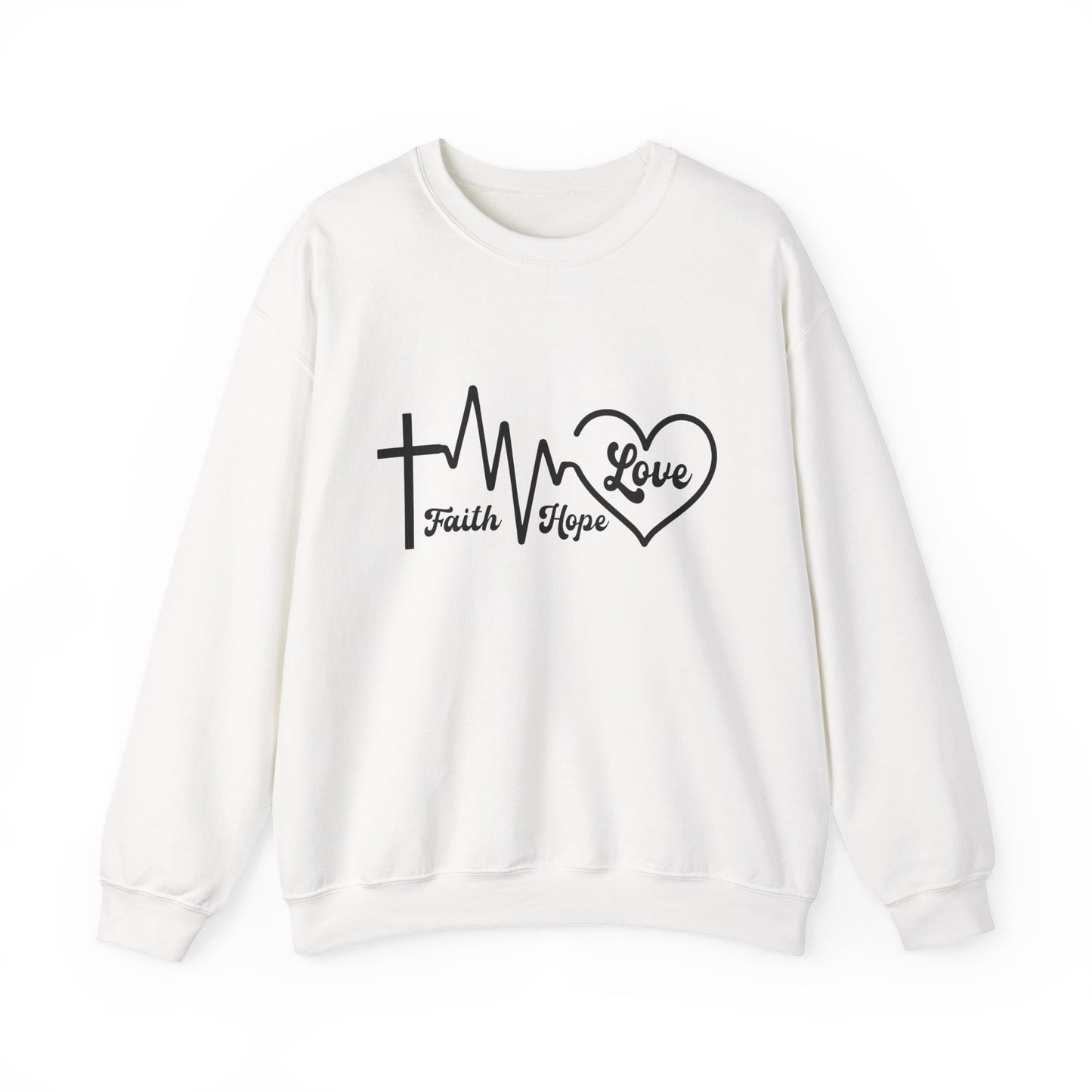 "Faith, Hope, Love" Faith Crewneck Sweatshirt
