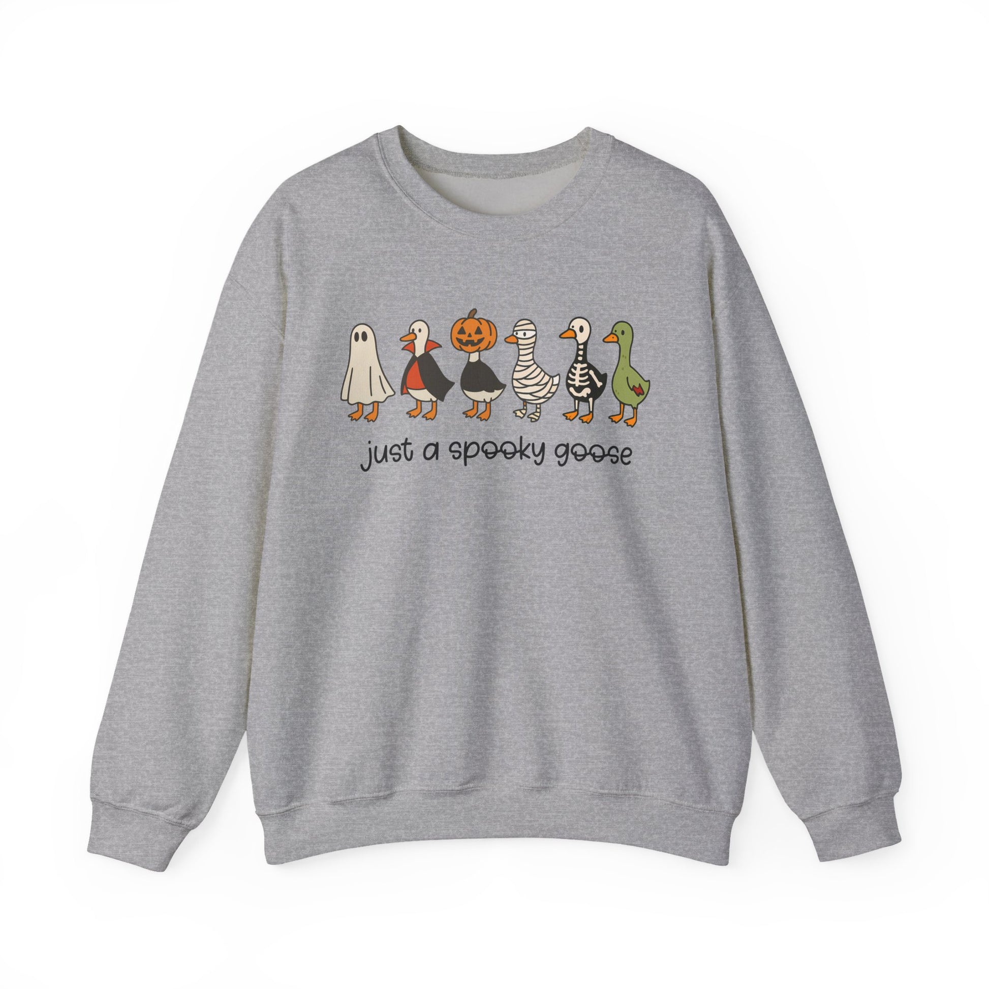 Spooky Goose Halloween Crewneck Sweatshirt - Samberule
