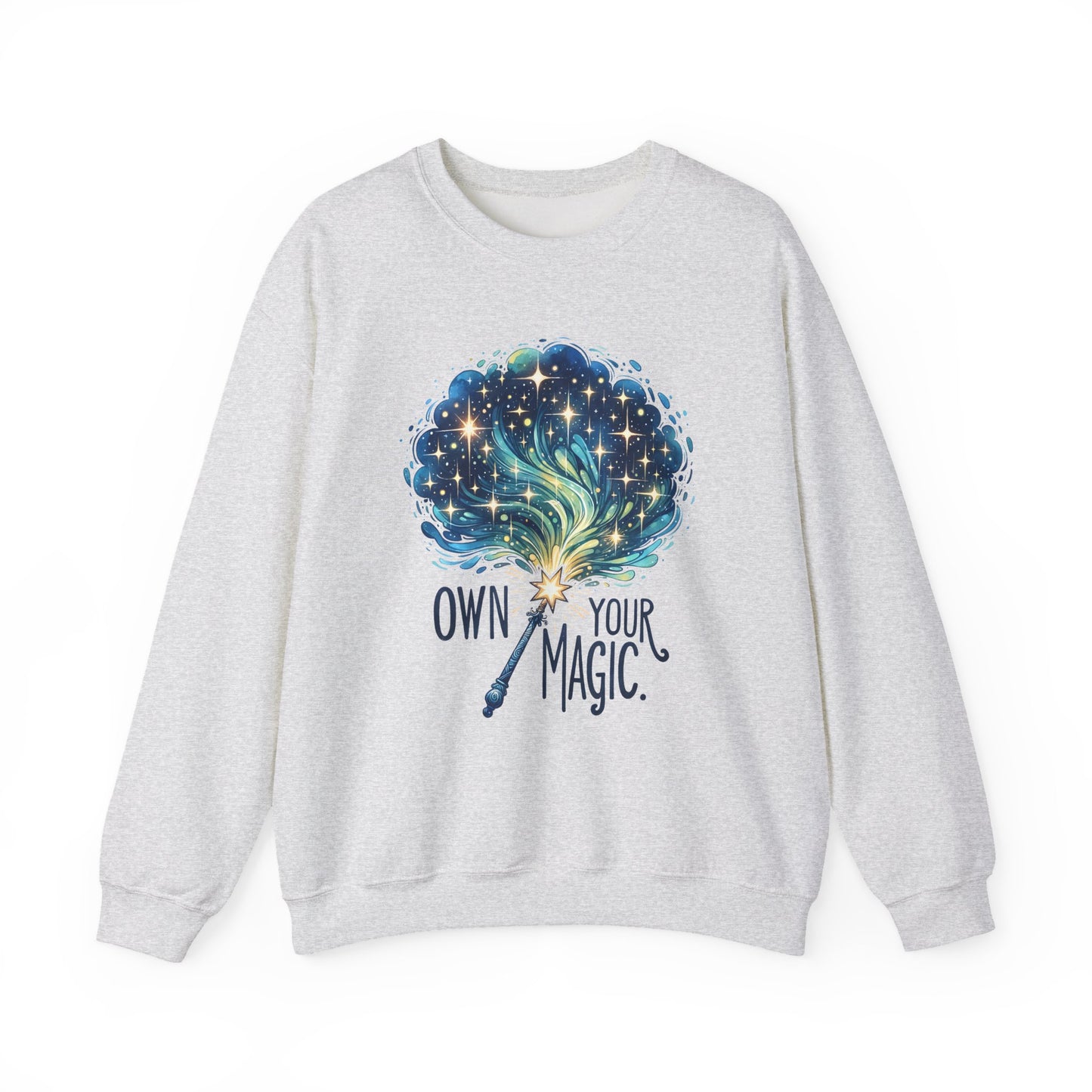 Own Your Magic Motivational Crewneck Sweatshirt