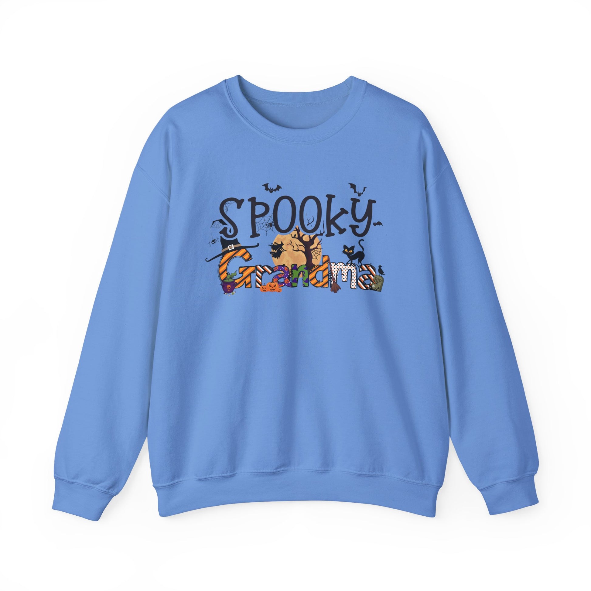 Spooky Grandma Halloween Crewneck Sweatshirt - Samberule