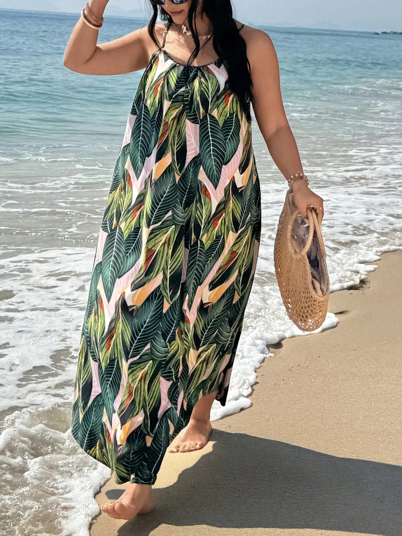 Paisley - Plus Size Boho Summer Maxi Dress - Samberule