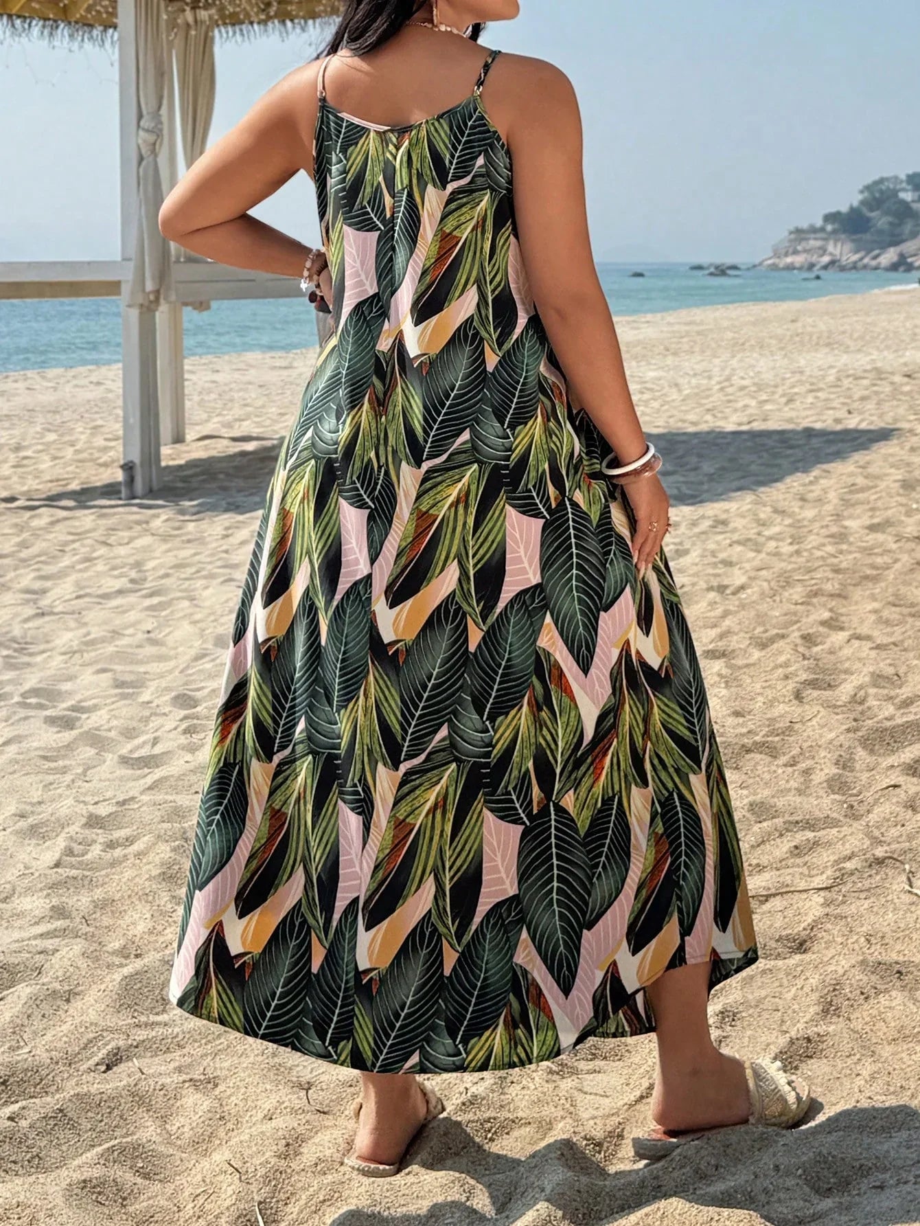 Paisley - Plus Size Boho Summer Maxi Dress - Samberule