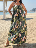 Paisley - Plus Size Boho Summer Maxi Dress - Samberule