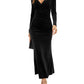 Grace - Elegant Velvet Midi Dress - Samberule