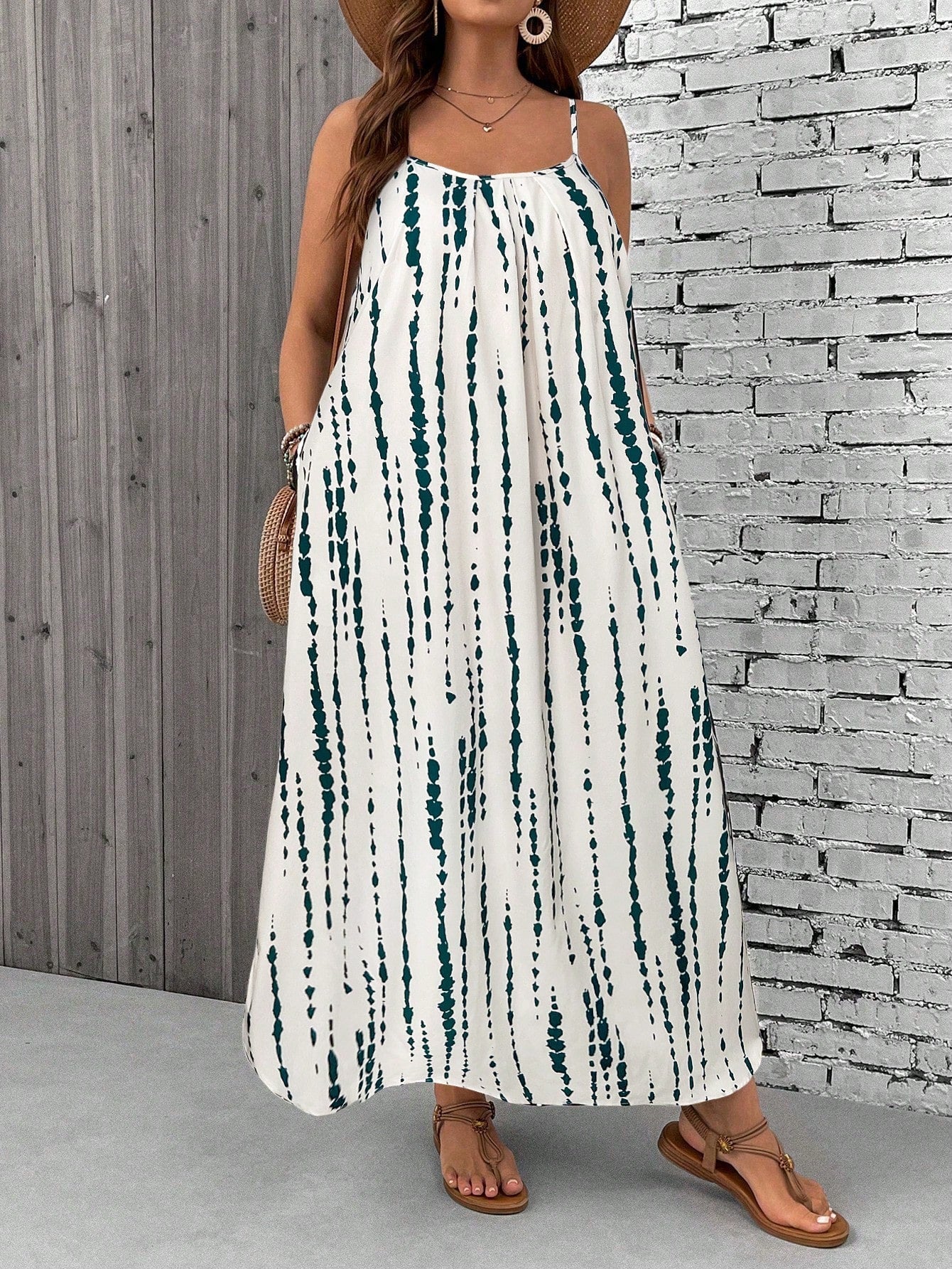 Paisley - Plus Size Boho Summer Maxi Dress - Samberule