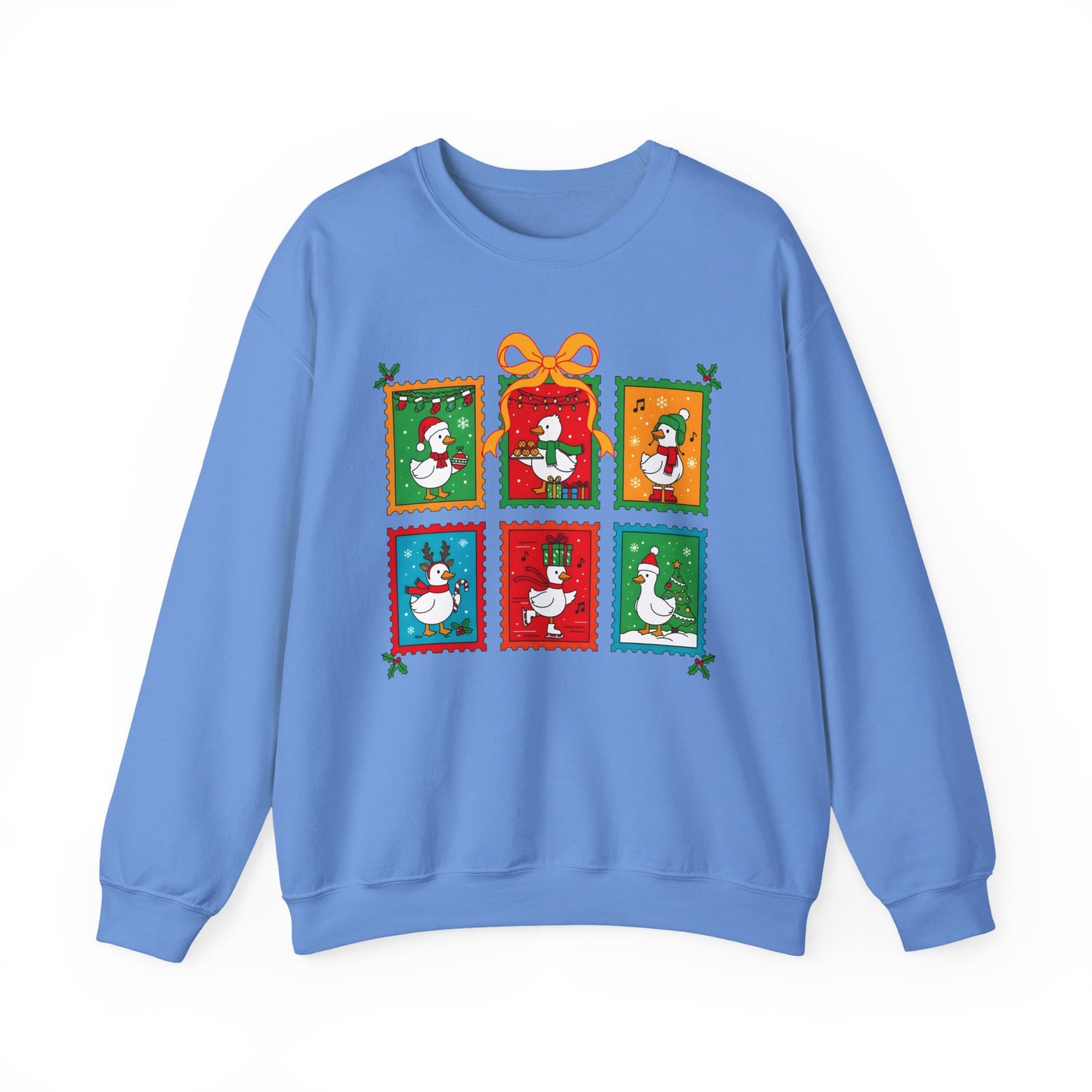 Funny Goose Preppy Christmas Crewneck Sweatshirt
