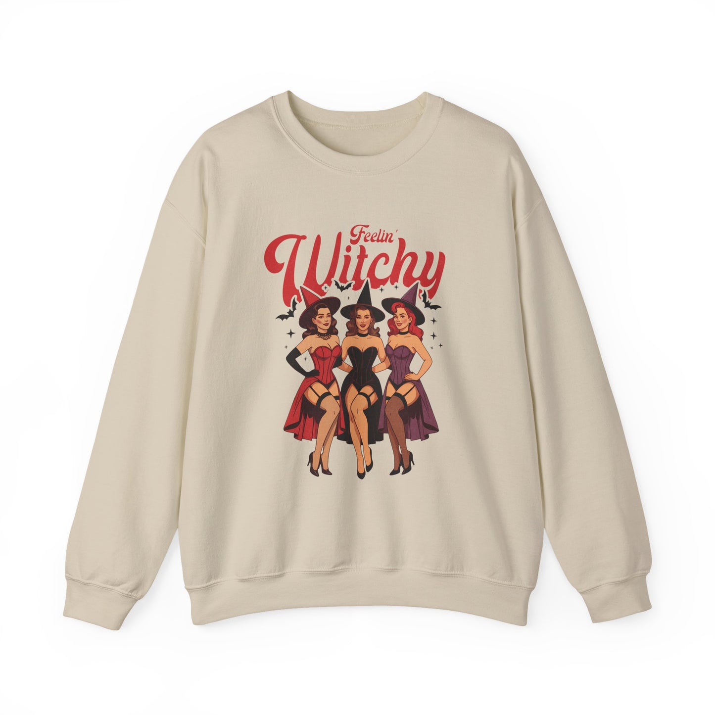 Witchy Halloween Crewneck Sweatshirt - Samberule