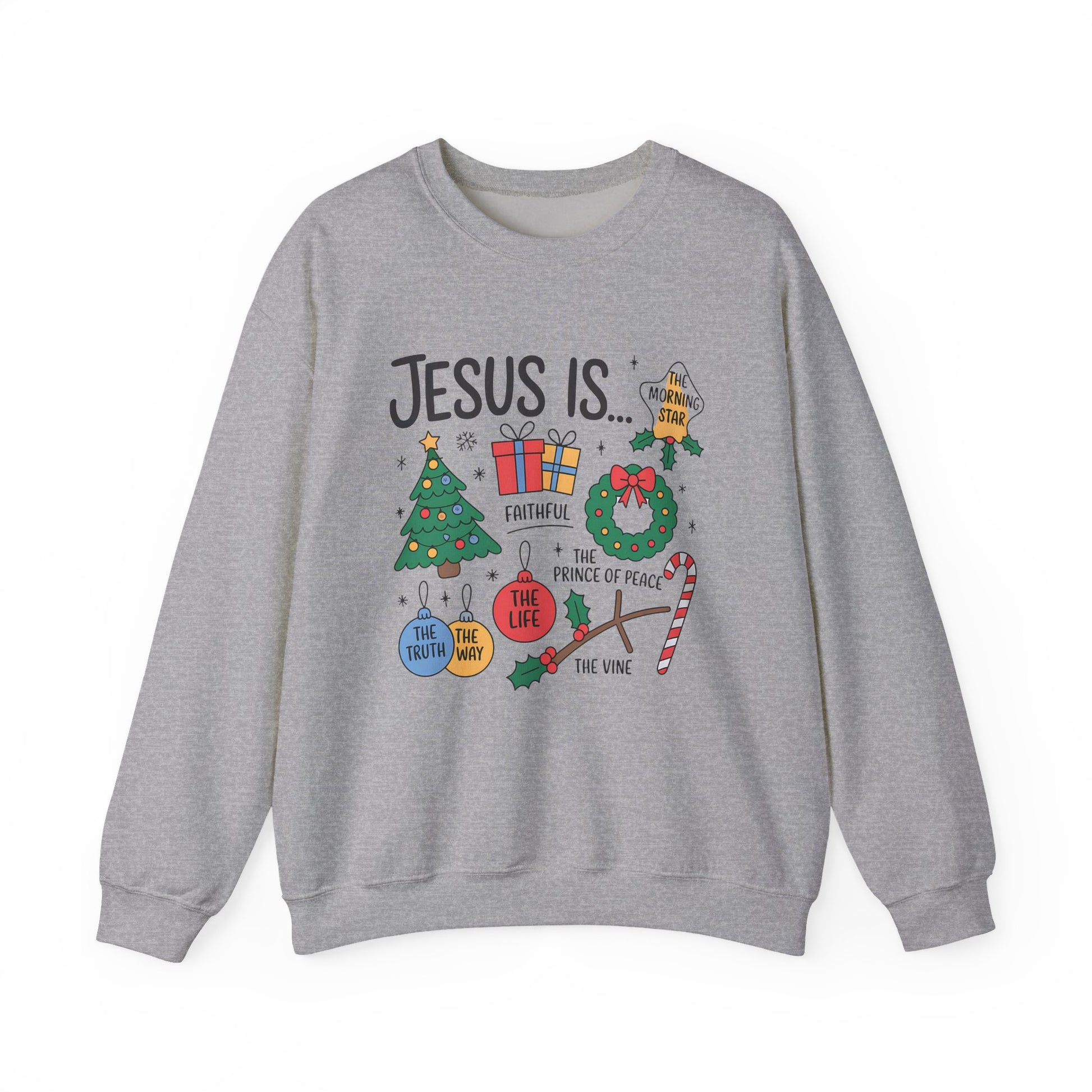 Jesus Christmas Crewneck Sweatshirt - Samberule