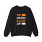 Try Hard Every Day Gym Crewneck Sweatshirt