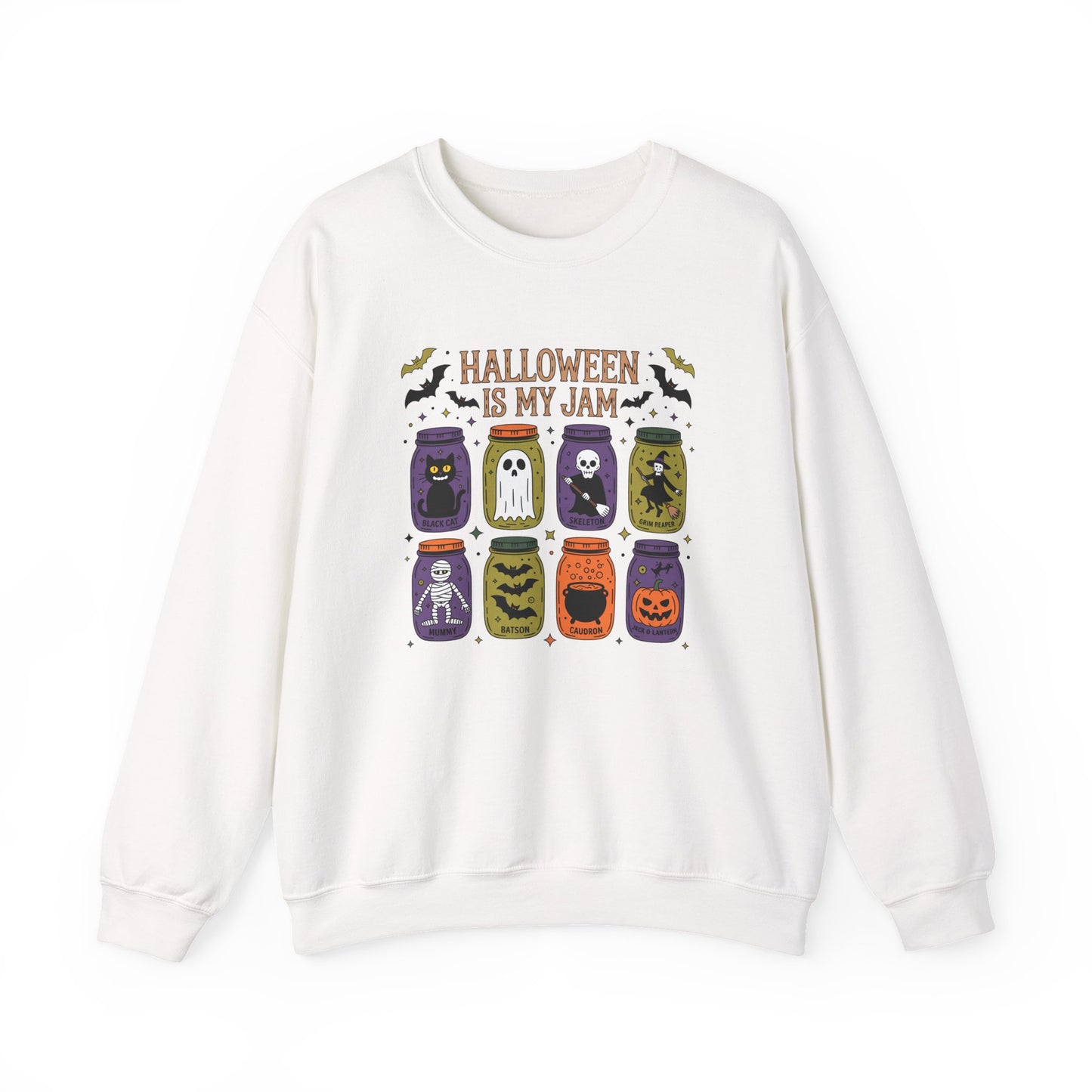Halloween Is My Jam Halloween Crewneck Sweatshirt - Samberule