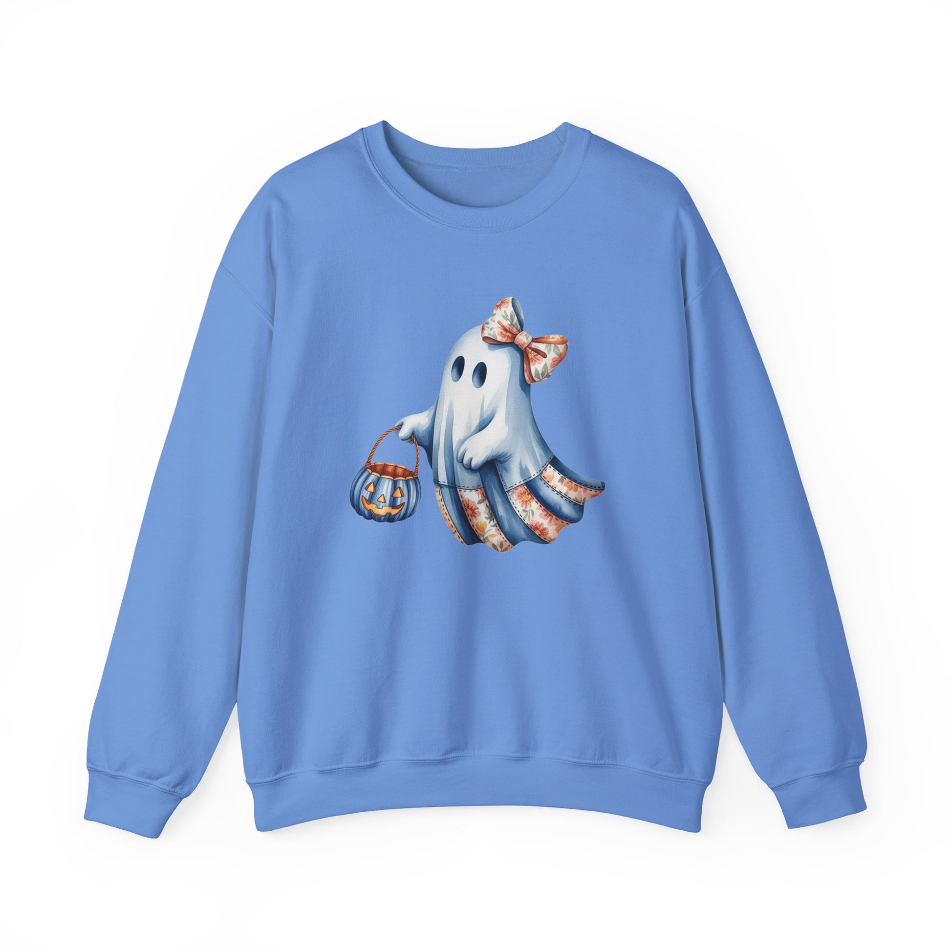 Adorable Ghost Halloween Crewneck Sweatshirt - Samberule