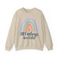 All Feelings Are Valid Mental Health Crewneck Sweatshirt