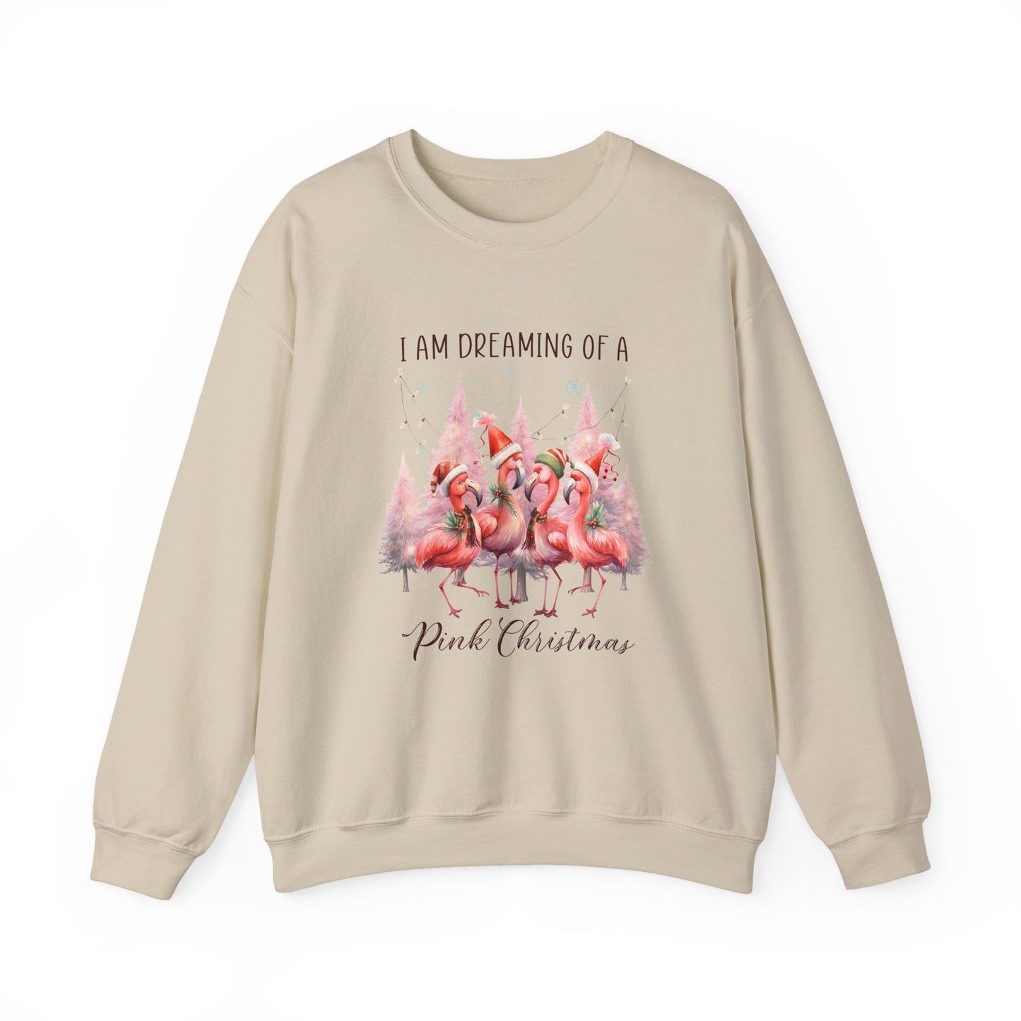 I Am Dreaming of a Pink Christmas Crewneck Sweatshirt
