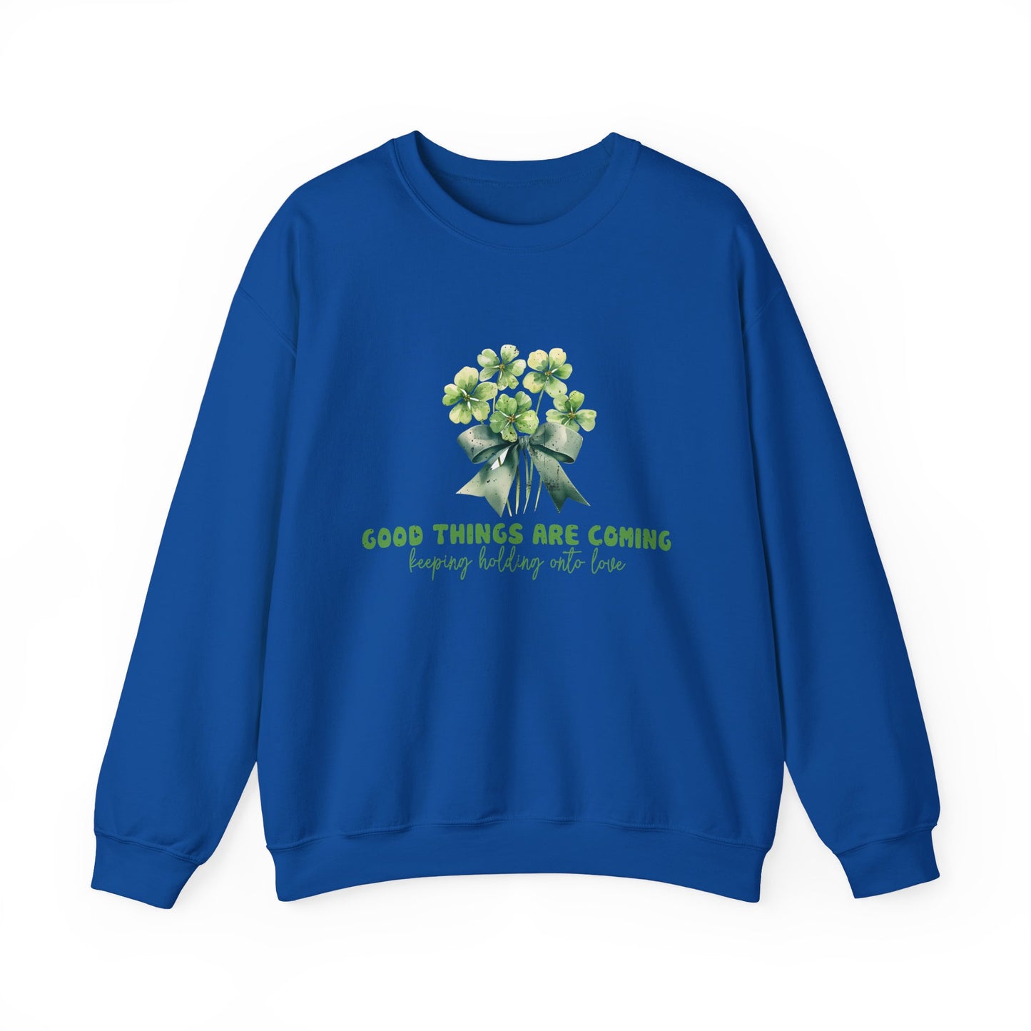 Stay Positive Mental Health Crewneck Sweatshirt