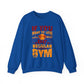 If You Want To Love A Healthy Body Regular Gym Crewneck Sweatshirt
